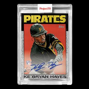 KE'BRYAN HAYES SIGNED TOPPS PROJECT 70 JACOB ROCHESTER 6/70 FOIL ART CARD #405-A Eastbay Cheap Online