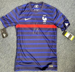Karim Benzema signed Team France Jersey autograph Real Madrid Size S Beckett BAS Cheap Real Authentic