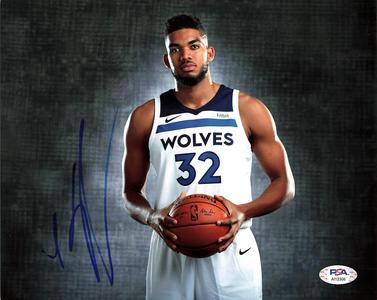 Karl Anthony Towns signed 8x10 photo PSA/DNA Minnesota Timberwolves Autographed Explore Cheap Pice