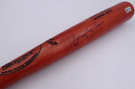 Vladimir Guerrero Sr. Autographed Game Model Slugger C271 Bat Expos Beckett Cheap Sale Explore