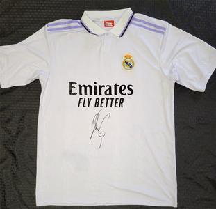 Karim Benzema signed Real Madrid Polo Jersey Size XL autograph (B) Beckett BAS Buy Cheap With Credit Card