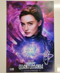 Kathryn Newton signed Quantumania 12x18 photo Cassie autograph (A)  Beckett BAS Free Shipping Huge Surprise