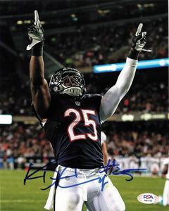 Ka'deem Carey signed 8x10 photo PSA/DNA Chicago Bears Autographed Free Shipping Cheap Pice