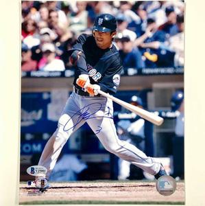 Kaz Kazuo Matsui autograph New York Mets signed MLB 8x10 photo BAS COA Beckett Sale Low Cost