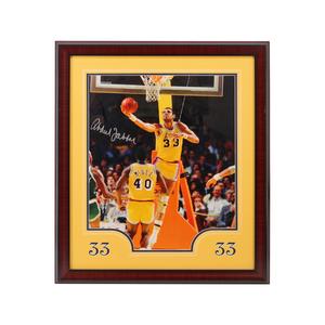 Kareem Abdul-Jabbar LA Lakers Autographed Signed Framed 16x20 Photo (JSA COA #AP99161) For Sale Cheap Pice From China