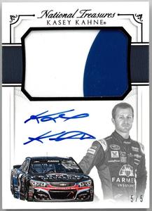 Kasey Kahne signed 2016 Panini National Treasures Racing NASCAR On Card Auto/Rac Popular