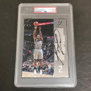 Kawhi Leonard Signed Print PSA/DNA San Antonio Spurs Autographed Clearance 100% Original