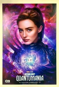 Kathryn Newton signed Ant-man Quantumania 12x18 photo autograph  Beckett BAS Clearance Classic