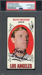 Keith Erickson PSA DNA Signed 1969-70 Topps Rookie Autograph Buy Cheap Wiki