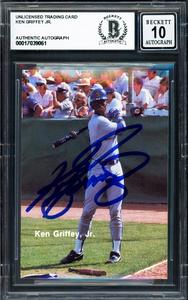KEN GRIFFEY JR 1989 BRODER CACTUS LEAGUE ALL STARS RC GEM 10 AUTO BECKETT 233974 Sale Sast
