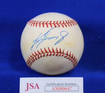 Ken Griffey Jr JSA Cert Autograph American League Signed Baseball 1 Cheap Get Authentic