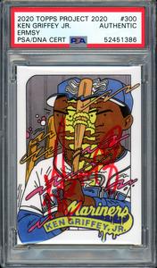 Ken Griffey Jr. Autographed Topps Project 2020 Ermsy Card "24" #1/1 PSA 52451386 Stockist Online