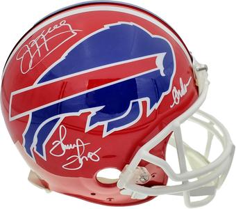 KELLY, THOMAS & REED AUTOGRAPHED BILLS AUTH FULL SIZE HELMET BECKETT 185862 Fashionable Sale Online