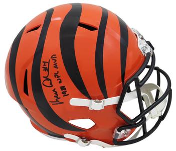 Ken Anderson Signed Bengals Riddell F/S Speed Rep Helmet w/1981 NFL MVP - SS COA Free Shipping Wholesale Pice