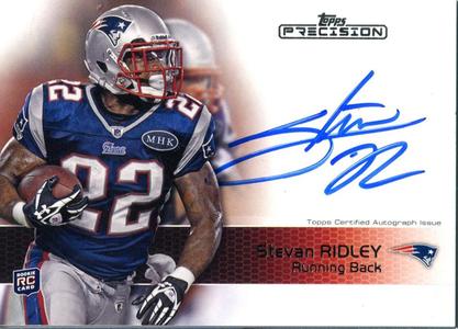 Steven Ridley Autographed 2011 Topps Precision Rookie Card Buy Cheap Pre Order