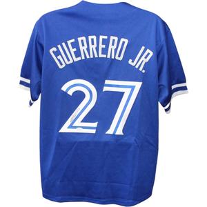 Vladimir Guerrero Jr. Autographed/Signed Pro Style Blue Jersey JSA 44560 For Sale Free Shipping