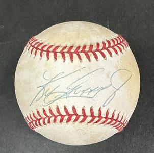 Ken Griffey Jr Signed Official AL Bobby Brown Baseball Mariners Auto Hof PSA COA Clearance Classic