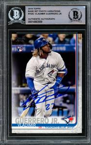 Vladimir Guerrero Jr. Autographed 2019 Topps Complete Set RC Beckett 14863559 Classic For Sale