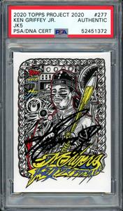 Ken Griffey Jr. Autographed Topps Project 2020 JK5 Card "24" #1/1 PSA 52451372 Outlet Locations