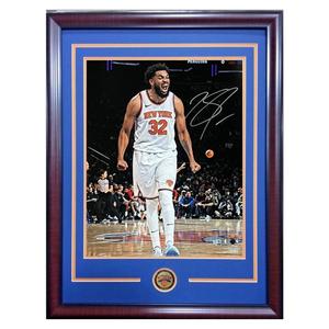 Karl Anthony Towns Signed 16x20 Framed Scream Photo NY Knicks Auto Fanatics COA Huge Surprise Cheap Pice