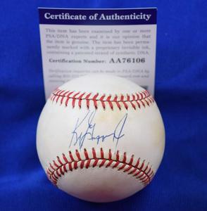 Ken Griffey Jr PSA DNA Early Autograph American League OAL Signed Baseball Cheap Shop