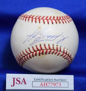 Ken Griffey Jr JSA Coa Autograph American League Signed BasebaLL Discount Shop
