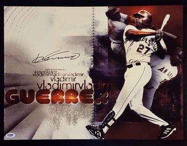 Vladimir Guerrero Signed 16x20 Photo PSA/DNA 4A53567 Auto Autograph Angels Big Discount Online
