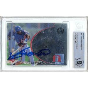 Vladimir Guerrero Montreal Expos Signed 1997 UD3 Rookie Card Beckett Authentic Auto Slab Sale Nicekicks