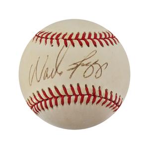 Wade Boggs Red Sox Yankees Autographed Signed Bobby Brown OAL Baseball (JSA COA #AQ67562) Real For Sale