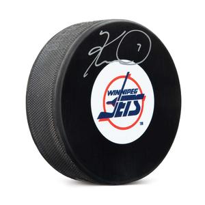 Keith Tkachuk Autographed Winnipeg Jets Vintage Logo Puck Newest Online