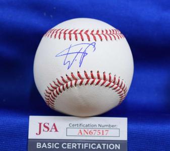 Wander Franco JSA Cert Signed Major League OML Autographed Baseball Discount Huge Surprise
