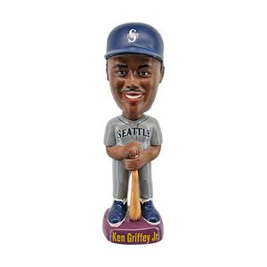 Ken Griffey Jr. Seattle Mariners Gray Jersey SAM Bobblehead #51/500 For Nice