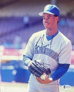Ken Griffey Jr Signed 8x10 Photo Rookie Autograph 1989 Mariners HoF Rare BAS COA Supply Online
