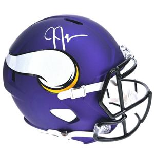 Justin Jefferson Autographed Minnesota Vikings Full Size Helmet BAS COA Signed Wide Range Of Online