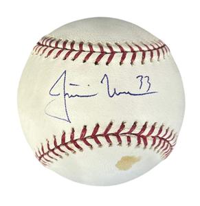 Justin Morneau Autographed Official Major League Baseball With Paypal Cheap Pice