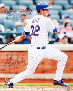STEVEN MATZ SIGNED 16x20 METS MLB DEBUT PHOTO 3 HITS 4 RBI & 1st CAREER WIN AUTO Buy Cheap Choice