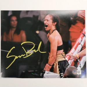 Seniesa Estrada signed Boxing 8x10 photo #8 autograph  Beckett BAS Holo Free Shipping Get To Buy