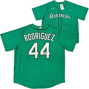 SEATTLE MARINERS JULIO RODRIGUEZ AUTOGRAPHED TEAL NIKE JERSEY SIZE XL JSA 215867 Free Shipping Browse