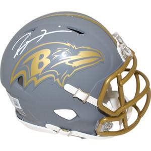 Ray Lewis Autographed/Signed Baltimore Ravens Slate Mini Helmet Beckett 48411 Hot Sale Cheap Pice