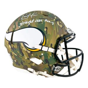Randy Moss Signed Straight Cash Homie Inscription Minnesota Vikings Camo Authent 2025 New