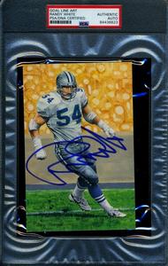 Randy White PSA DNA Slabbed Signed Goal Line Art Card Autograph Buy Cheap Outlet Locations