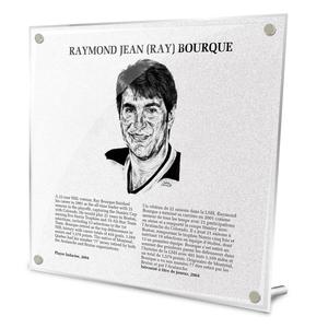 Ray Bourque Replica Hockey Hall of Fame Plaque Clearance Discounts