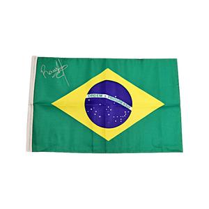 Raush Manfio PFL Autographed Brazil Flag View For Sale