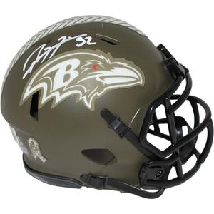 Ray Lewis Autographed Baltimore Ravens Salute Mini Helmet Beckett 42277 Discount With Mastercard