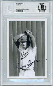 Ray Bare Autographed Signed 3.5x5 Photo Cardinals, Tigers Beckett 10837182 Order Online