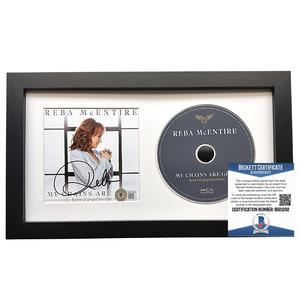 Reba McEntire Signed My Chains Are Gone CD Album Cover Framed Beckett Authentic COA Release Dates Sale Online