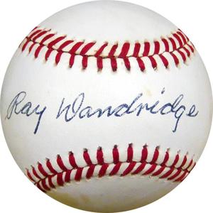 Ray Dandridge Autographed Baseball Shop Sale Online