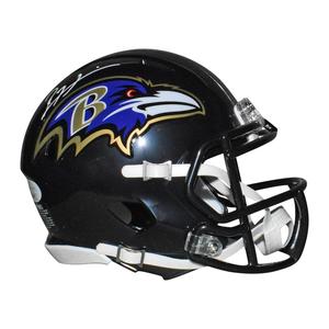 Ray Lewis Signed Baltimore Ravens Speed Mini Replica Black Football Helmet (JSA) Clearance Official Site