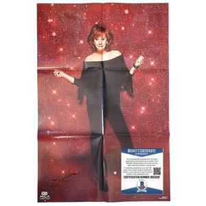 Reba McEntire Signed 36x24 Inch Poster Country Music TV Star Beckett Authentic Auto COA Big Discount For Sale