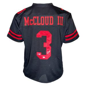Ray-Ray McCloud Signed San Francisco Black Football Jersey (JSA) Pictures Online